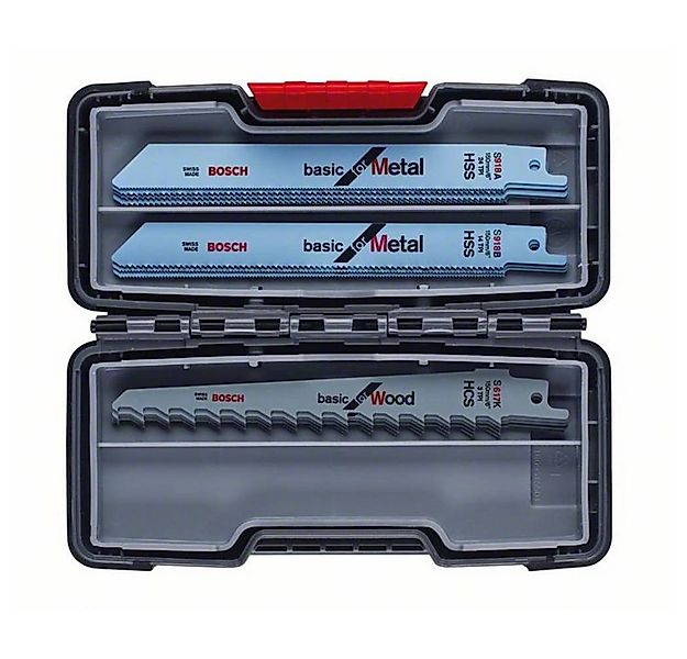 BOSCH Säbelsägeblatt Säbelsägeblatt-Set Wood and Metal Basic, 15-teilig 260 günstig online kaufen