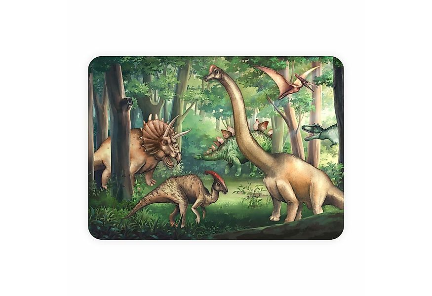 nikima Platzset stabiles Vinyl Tischset Dinosaurier Kinder Platzset abwasch günstig online kaufen