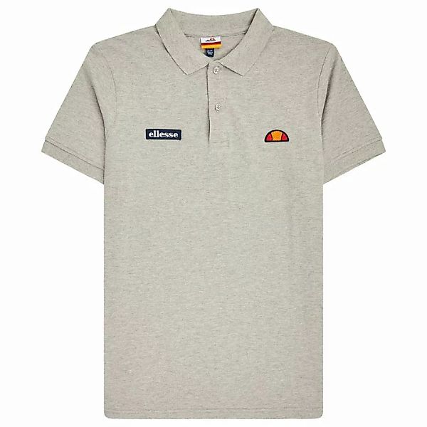 ellesse Herren Polo-Shirt MONTURA - Pique, Kurzarm, Flachstrick-Kragen, Log günstig online kaufen
