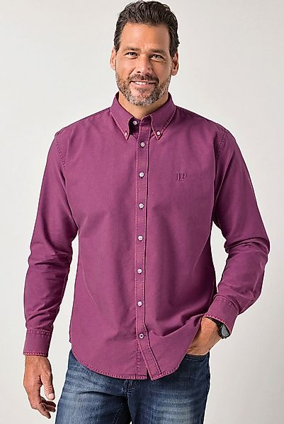 JP1880 Businesshemd Oxford-Hemd FLEXNAMIC® Langarm Buttondown-Kragen günstig online kaufen