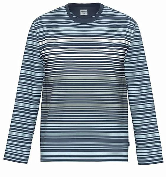 Ammann Pyjamaoberteil Herren Schlafanzugshirt Langarm (1-tlg) Baumwolle, Mi günstig online kaufen