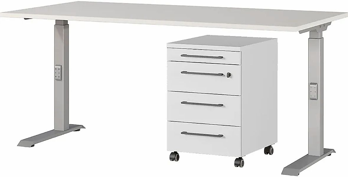 GERMANIA Büromöbel-Set "Agenda" Set bestehend aus höhenverstellbarem Schrei günstig online kaufen
