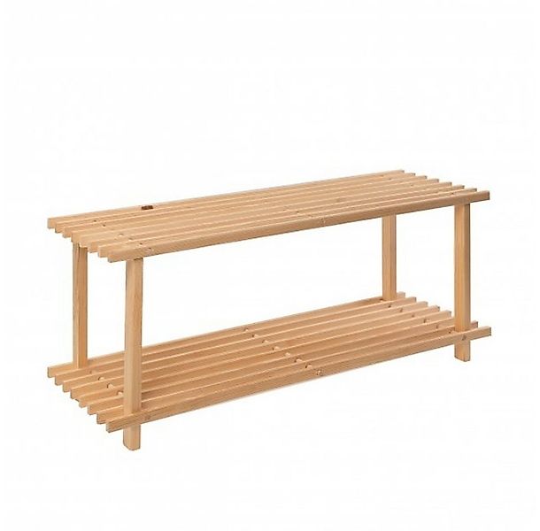 axentia Schuhregal Schuhregal, Holz, 2 Ebenen 116724, 1-tlg. günstig online kaufen
