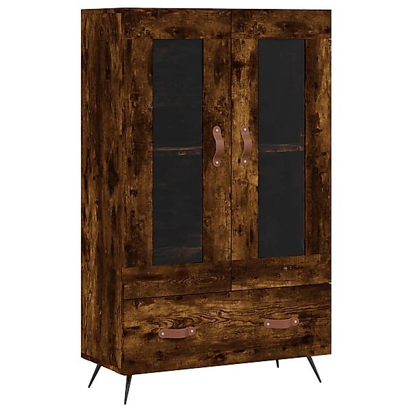 vidaXL Highboard Räuchereiche 69,5x31x115 cm Holzwerkstoff 828273 günstig online kaufen