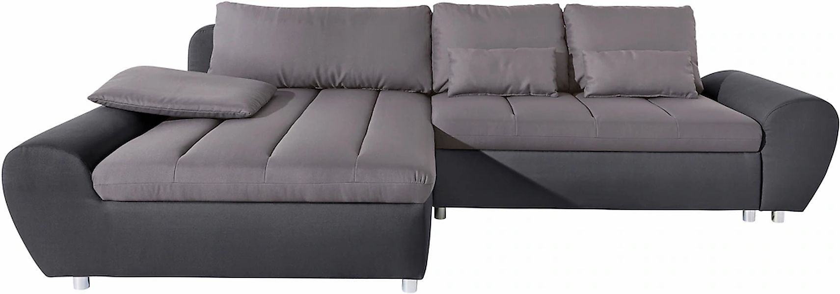 sit&more "Bandos L-Form" in 2 unterschiedlichen Größen, wahlweise mit Bettf günstig online kaufen