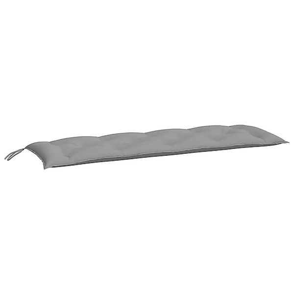 vidaXL Gartenbank-Auflagen 2 Stk Grau 150x50x7 cm Oxford-Gewebe 361698 günstig online kaufen