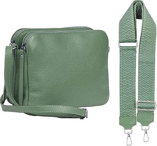 SEVA Schultertasche Umhängetasche mit 3 hauptfächer, günstig online kaufen