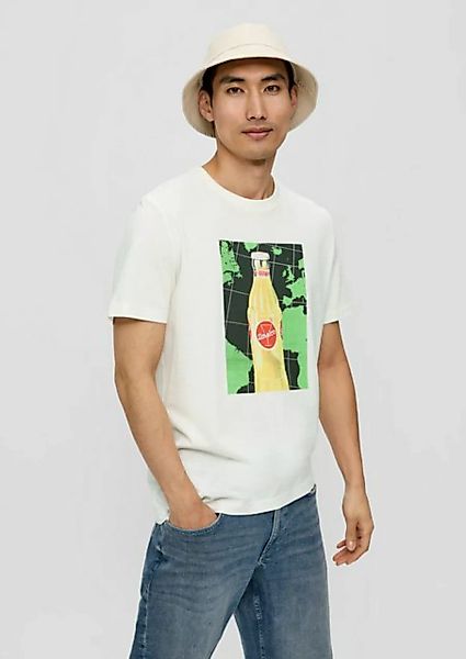 s.Oliver Kurzarmshirt T-Shirt mit Sinalco®-Print Artwork günstig online kaufen