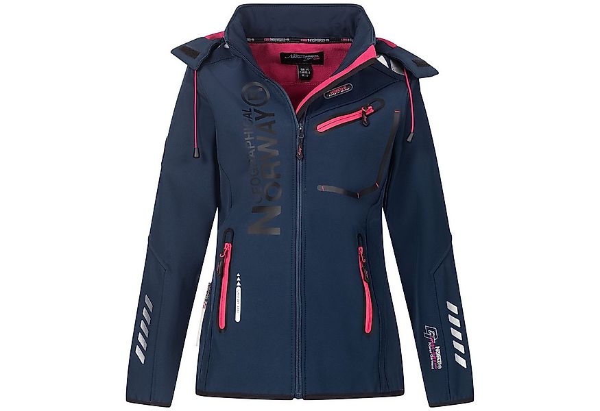 Geographical Norway Softshelljacke Damen Outdoor Windbreaker Regen Funktion günstig online kaufen