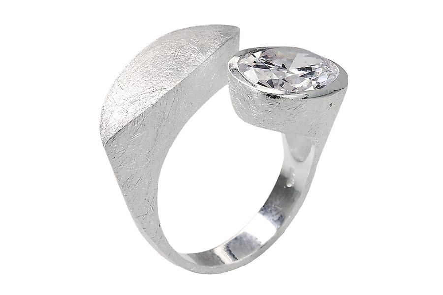 SILBERMOOS Silberring Offener Ring "Strahlend schön", günstig online kaufen