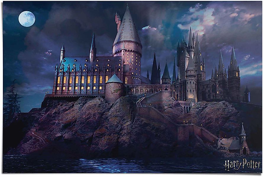 Reinders Poster "Harry Potter Hogwarts" 1 Stk. tlg. günstig online kaufen
