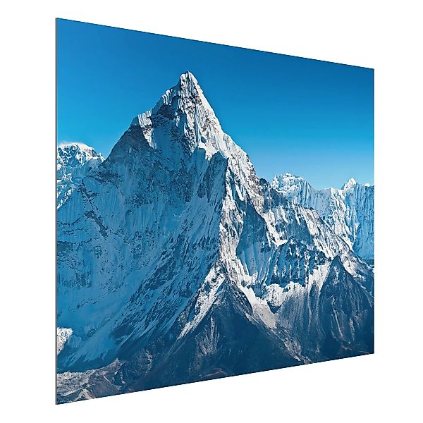 Alu-Dibond Bild Natur & Landschaft - Querformat 4:3 Der Himalaya II günstig online kaufen