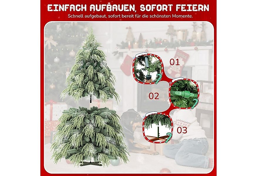 Ferghana Künstlicher Weihnachtsbaum 150/180/210/250CM mit Weiß Schnee 450/8 günstig online kaufen