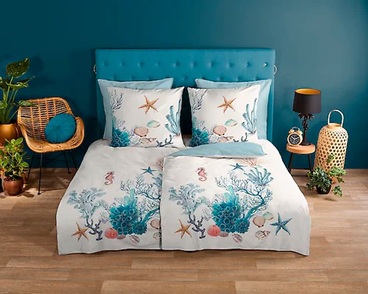 good morning Wendebettwäsche "Reine" 3 Stk. tlg. 100% Baumwolle, 135x200, R günstig online kaufen