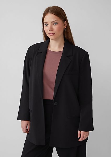 QS Jackenblazer Blazer aus Interlockjersey günstig online kaufen