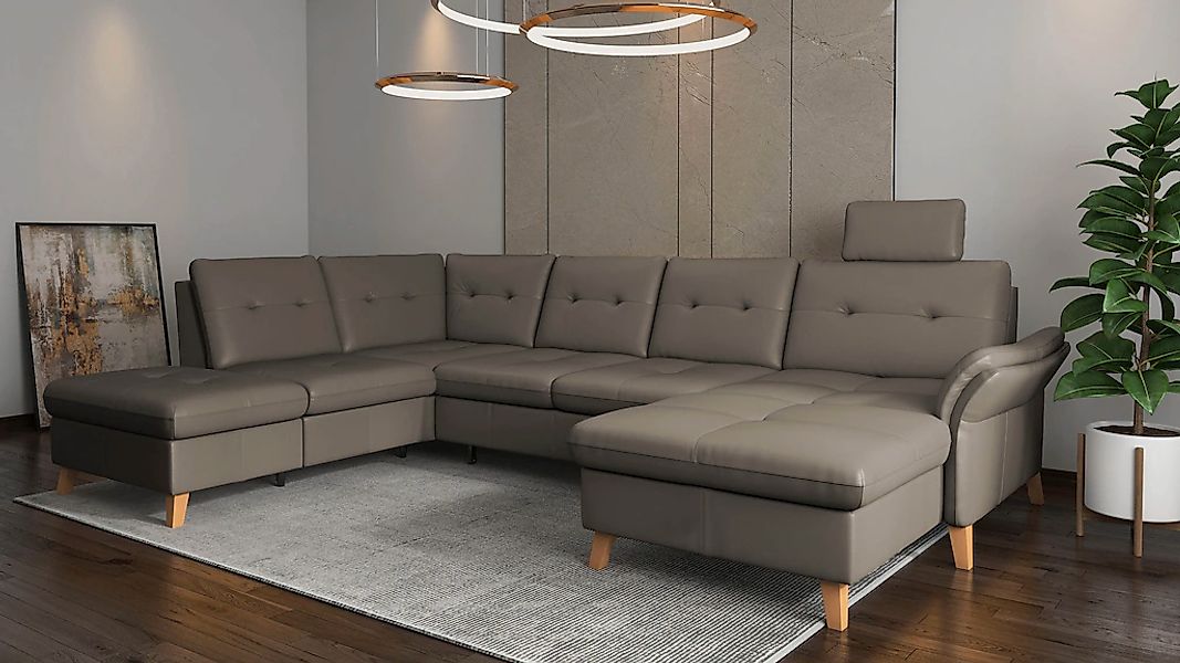 sit&more Wohnlandschaft »Göteborg«, inkl. Sitztiefenverstellung, wahlweise günstig online kaufen