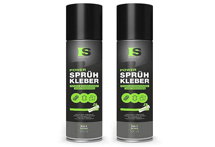 Spraytive Sprühkleber 2x 500ml Sprühkleber – für Textilien, Vlies, Schaumst günstig online kaufen