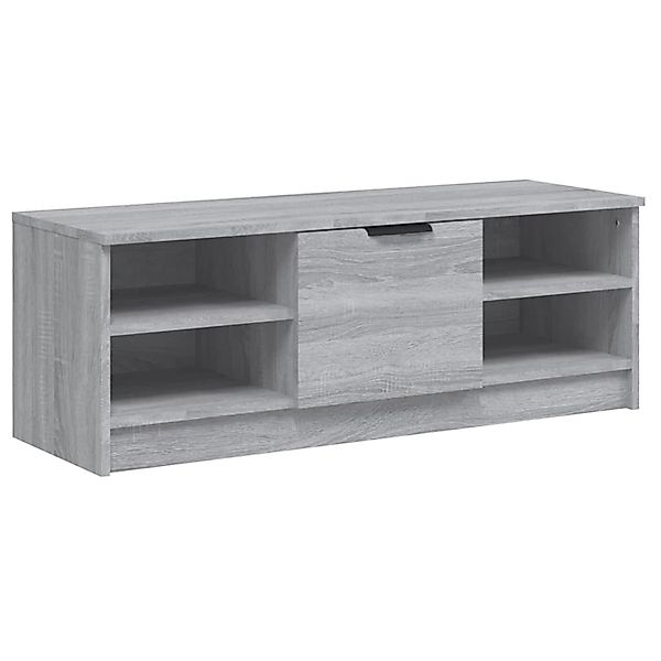 vidaXL TV-Schrank Grau Sonoma 102x35,5x36,5 cm Holzwerkstoff 817085 günstig online kaufen