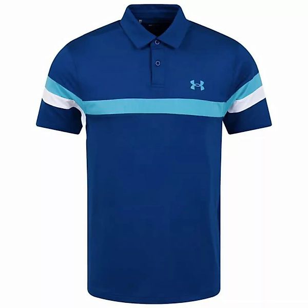 Under Armour® Poloshirt Under Armour Golfpolo T2G Color Block Blau Herren E günstig online kaufen