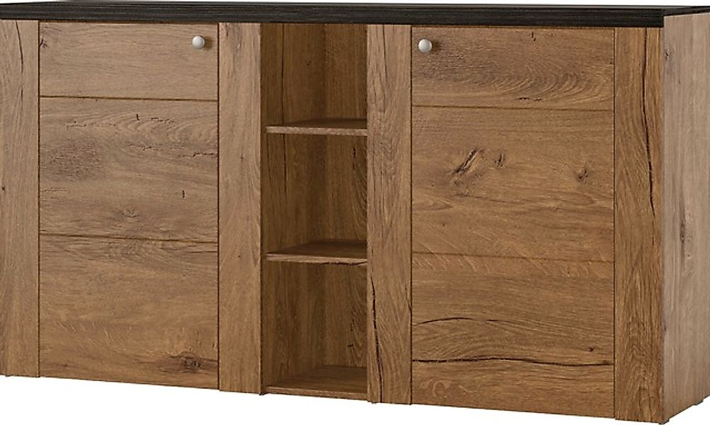 OTTO home Sideboard "Larona, zeitlose Kommode mit 2 Türen, Türkommode, Brei günstig online kaufen