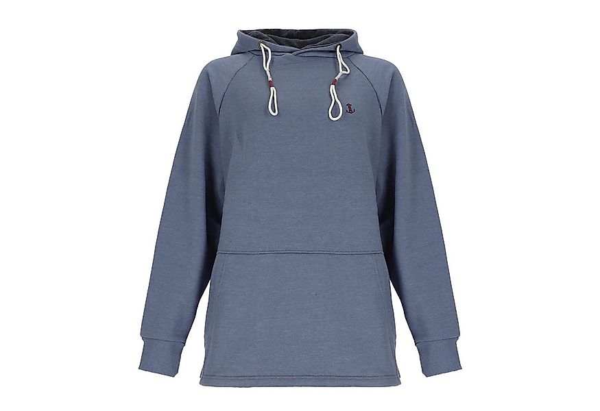 Leitfeuer Kapuzenpullover Damen Sweatpullover Melange-Optik - Modischer Hoo günstig online kaufen