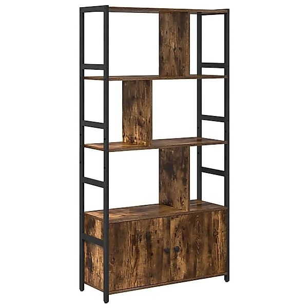 vidaXL Bücherregal Geräucherte Eiche 80 x 30 x 155,5 cm Holzwerkstoff 86843 günstig online kaufen