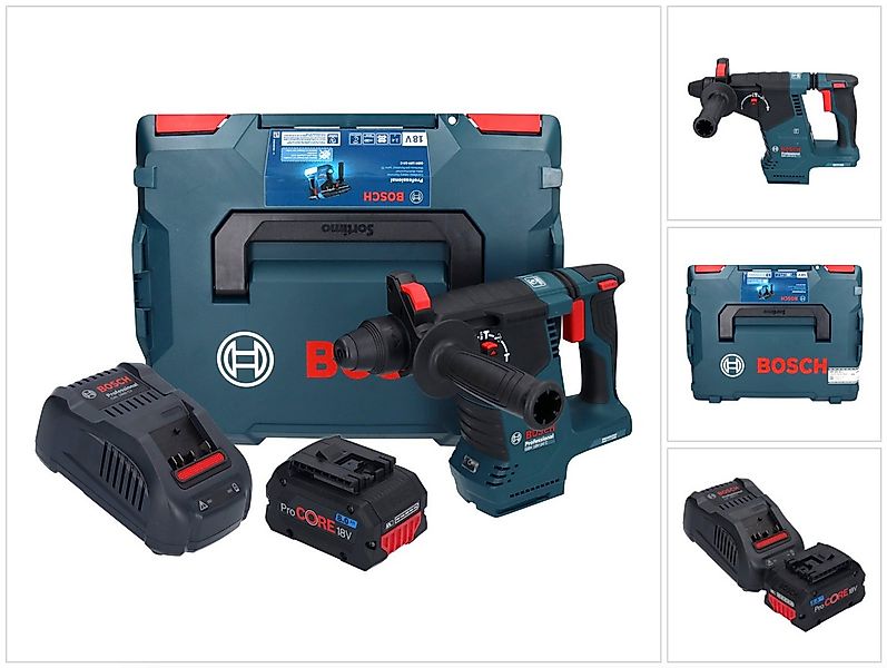 Bosch Professional Schlagbohrmaschine GBH 18V-24 C Professional Akku Bohrha günstig online kaufen