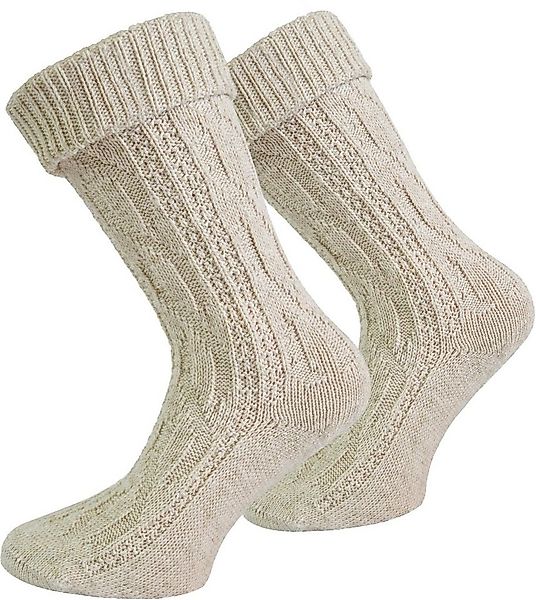 normani Trachtensocken Trachtensocken mit Leinen (1 Paar) Traditionelles Zo günstig online kaufen