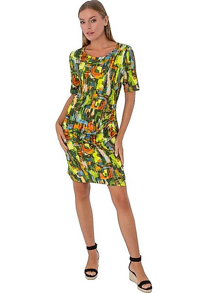 Estefania for woman Sommerkleid 195-5210, mit abstrakten Muster und seitlic günstig online kaufen