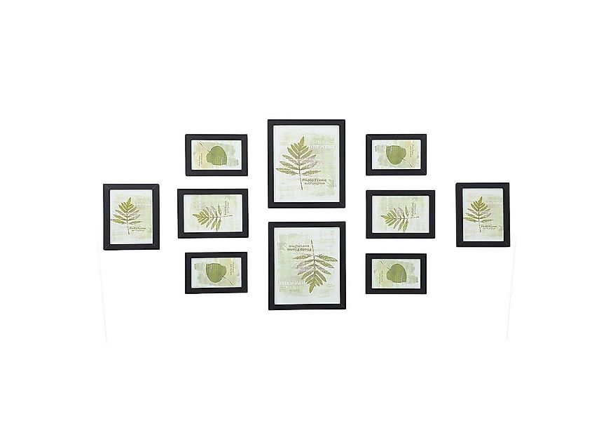 SONGMICS Bilderrahmen-Set Fotorahmen, 10er Set, Kunststoffscheibe, MDF günstig online kaufen