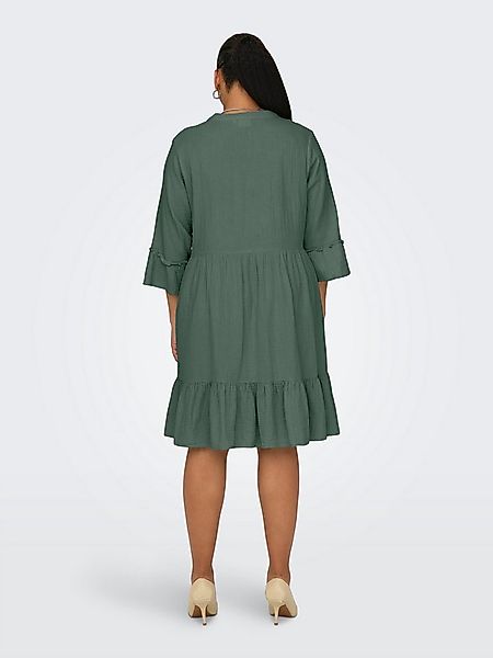 ONLY CARMAKOMA Tunikakleid CARTHYRA LIFE PEPLUM DRESS WVN Sommerkleid günstig online kaufen