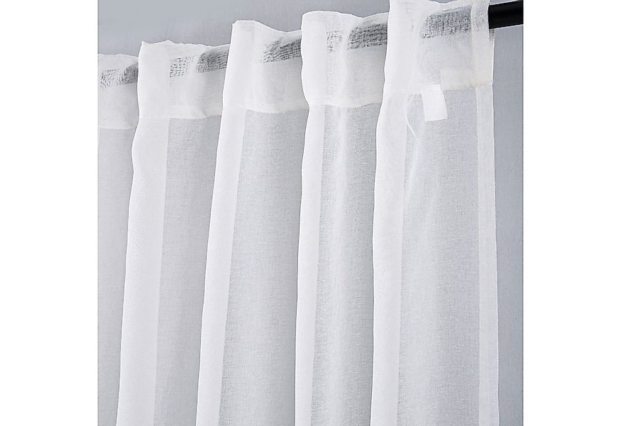 Brilliant Gardine / Transparent / Verdeckte Schlaufe / 140x245cm / #9005, S günstig online kaufen