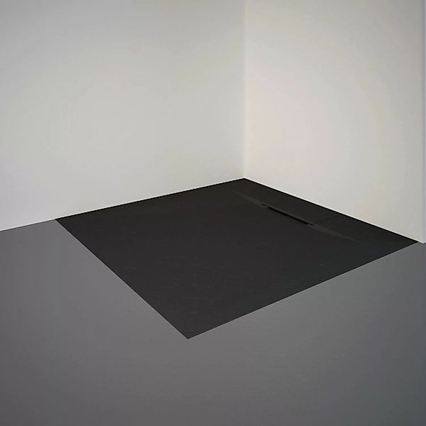 Schulte Duschwanne ExpressPlus Extraflach Quadrat 90 cm x 90 cm Anthrazit günstig online kaufen