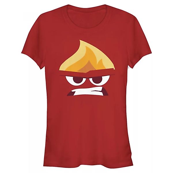 Pixar - Inside Out - Anger Angry Face - Frauen T-Shirt günstig online kaufen