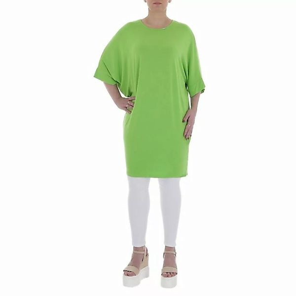 Ital-Design Tunikashirt Damen Freizeit Top & Shirt in Grün günstig online kaufen