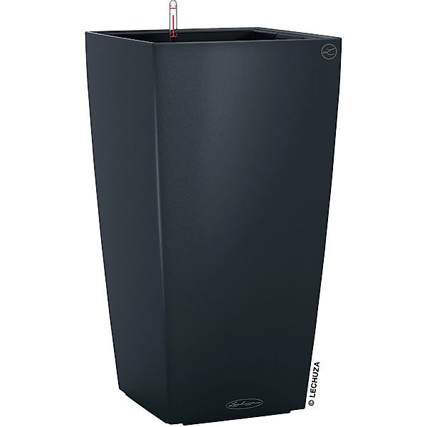 Lechuza® Pflanzgefäß Cubico Color 30 Schiefergrau 30 x 30 cm Set m. Lechuza günstig online kaufen