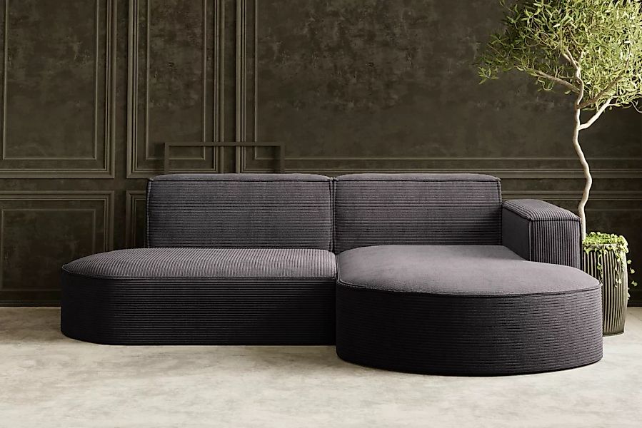 Kaiser Möbel Ecksofa Designer MODENA STUDIO L stoff Poso, Neve, Quelle günstig online kaufen