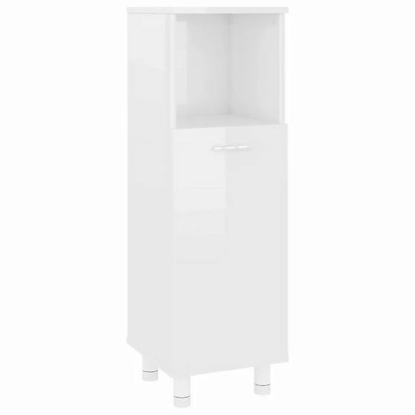 DOTMALL Seitenschrank Badezimmerschrank,Hochglanz-Weiß,30x30x95 cm, Holzwer günstig online kaufen