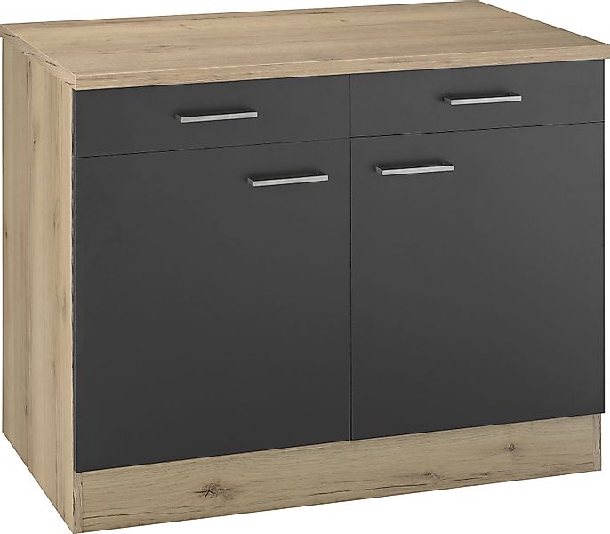 OPTIFIT Unterschrank "Iver", Breite 100 cm, 2 Türen und 2 Schubkästen, mit günstig online kaufen
