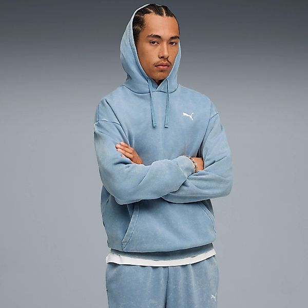 PUMA Kapuzensweatshirt "ESS ELEVATED RELAXED WASH HOODIE FL" günstig online kaufen