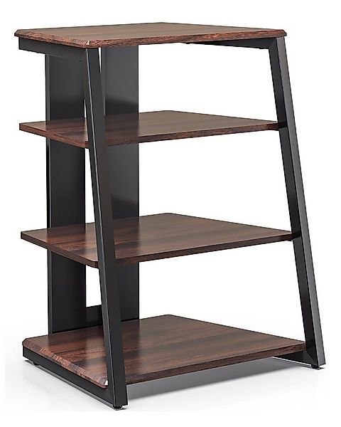 FITUEYES TV-Regal, HiFi Rack TV Rack aus Holz und Metall, 610x518x780mm günstig online kaufen