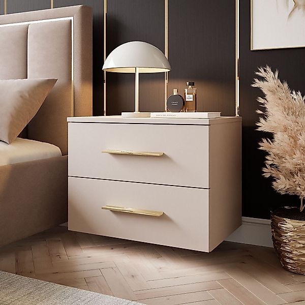 Lookway Nachttisch LINA 2S Kaschmir Hängender günstig online kaufen