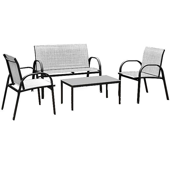 COSTWAY Balkonset, (4 TLG), 4 Personen, günstig online kaufen