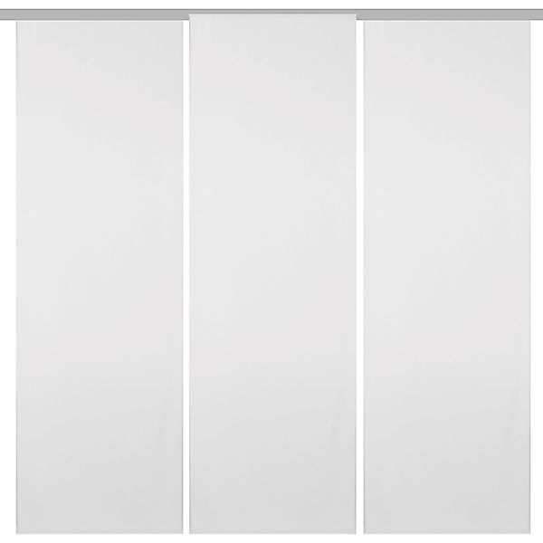 Bestgoodies Flächenvorhang Ellen 3er Pack Hellgrau günstig online kaufen