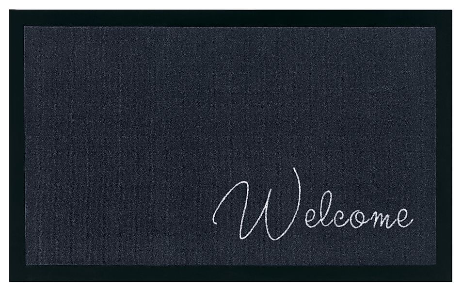 my home Fußmatte »Welcome«, rechteckig, 5 mm Höhe, Schmutzfangmatte, Türmat günstig online kaufen