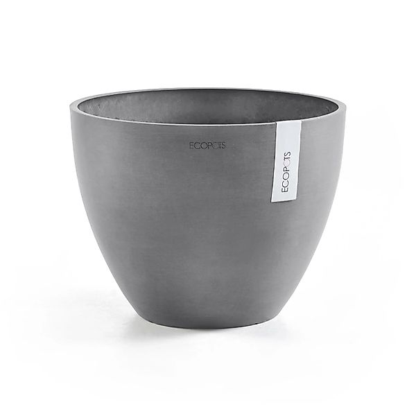 Ecopots Pflanztopf Antwerp Grau 50 cm günstig online kaufen