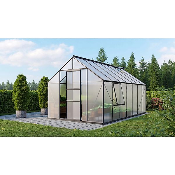 Vitavia Gewächshaus Meridian 11500 Schwarz 11,5 m² günstig online kaufen