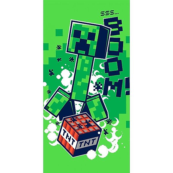 Minecraft Badetücher Minecraft Badetuch 70x140cm – günstig online kaufen