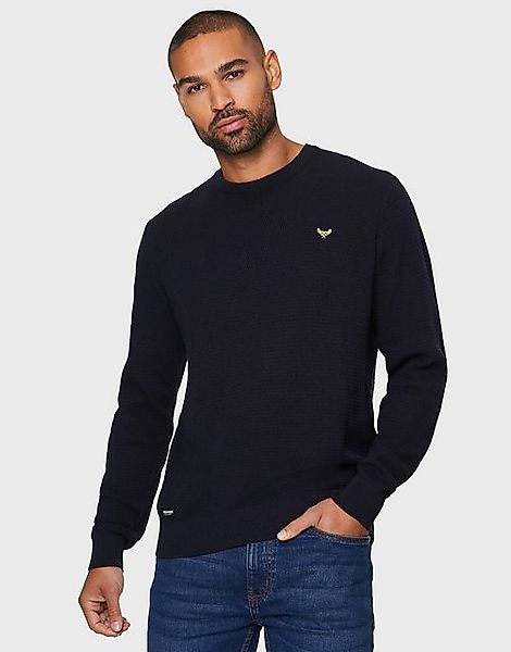 Threadbare Rundhalspullover Pitkin (1-tlg) mit Logo Patch günstig online kaufen