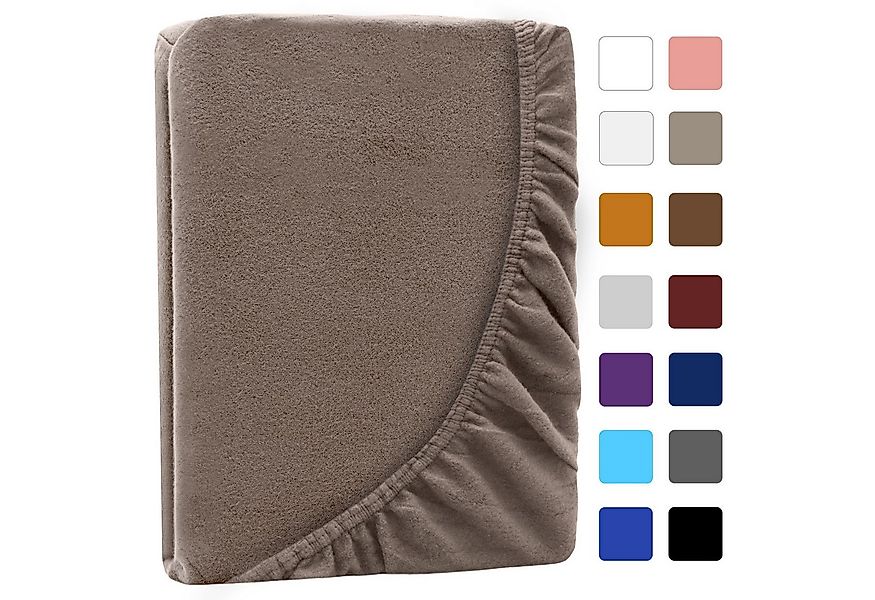 NatureMark Spannbettlaken Winter Thermo Fleece Spannbettlaken, 80% Baumwoll günstig online kaufen